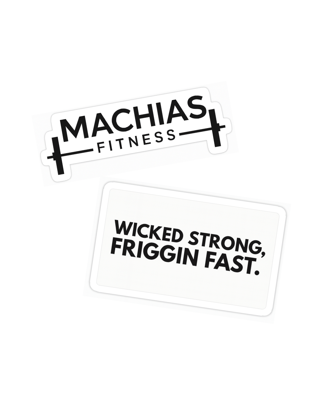 Machias Fitness Sticker Pack